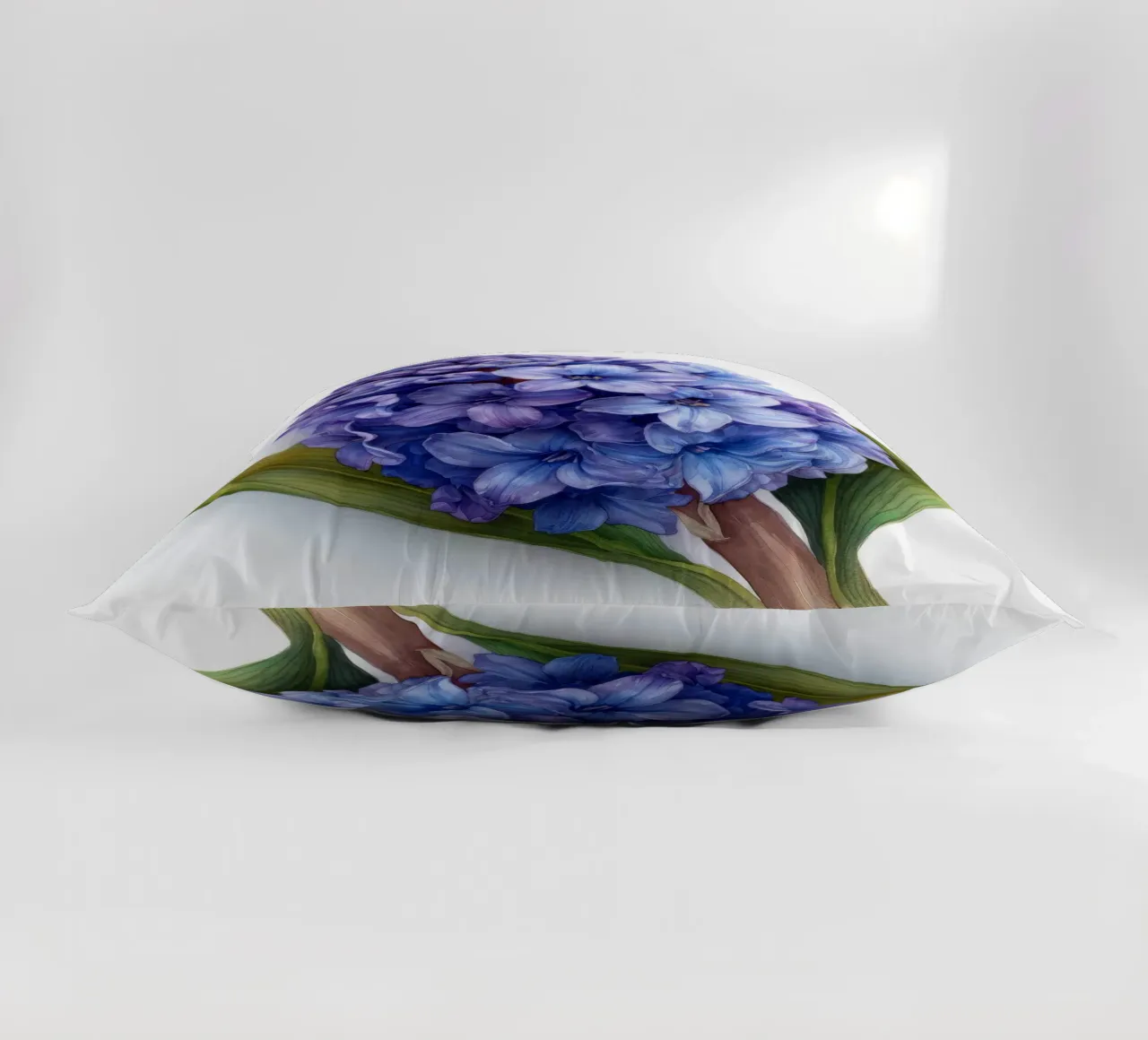 Hyacinth Flower 4 decorative cushion by Bold Blooms