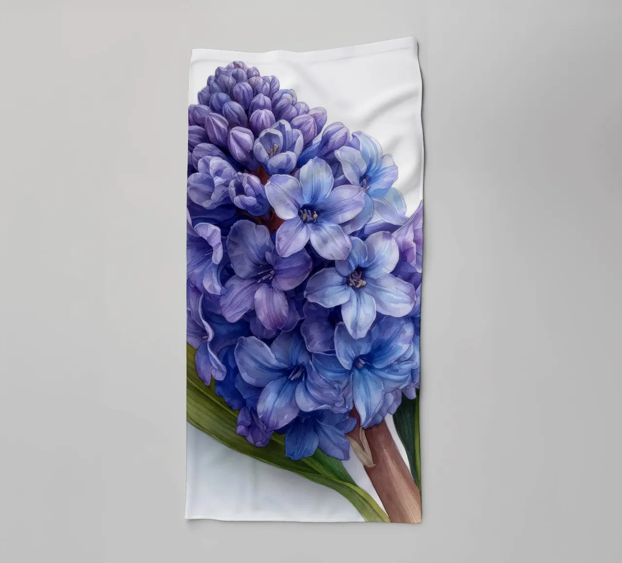 Hyacinth Flower 4 towel by Bold Blooms