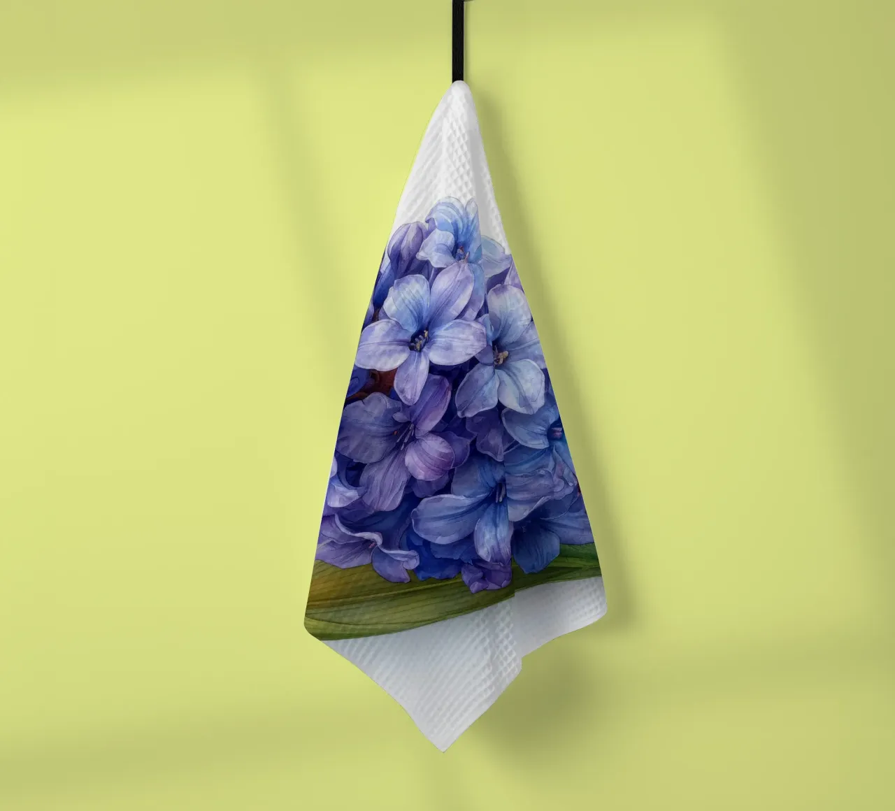 Hyacinth Flower 4 tea towel by Bold Blooms