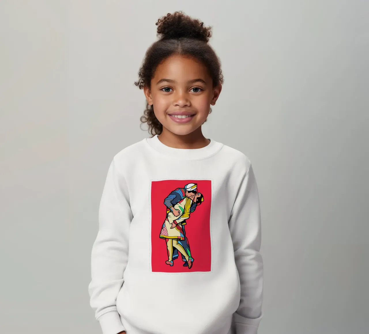 Kiss kids sweatshirt by Van Orton Design