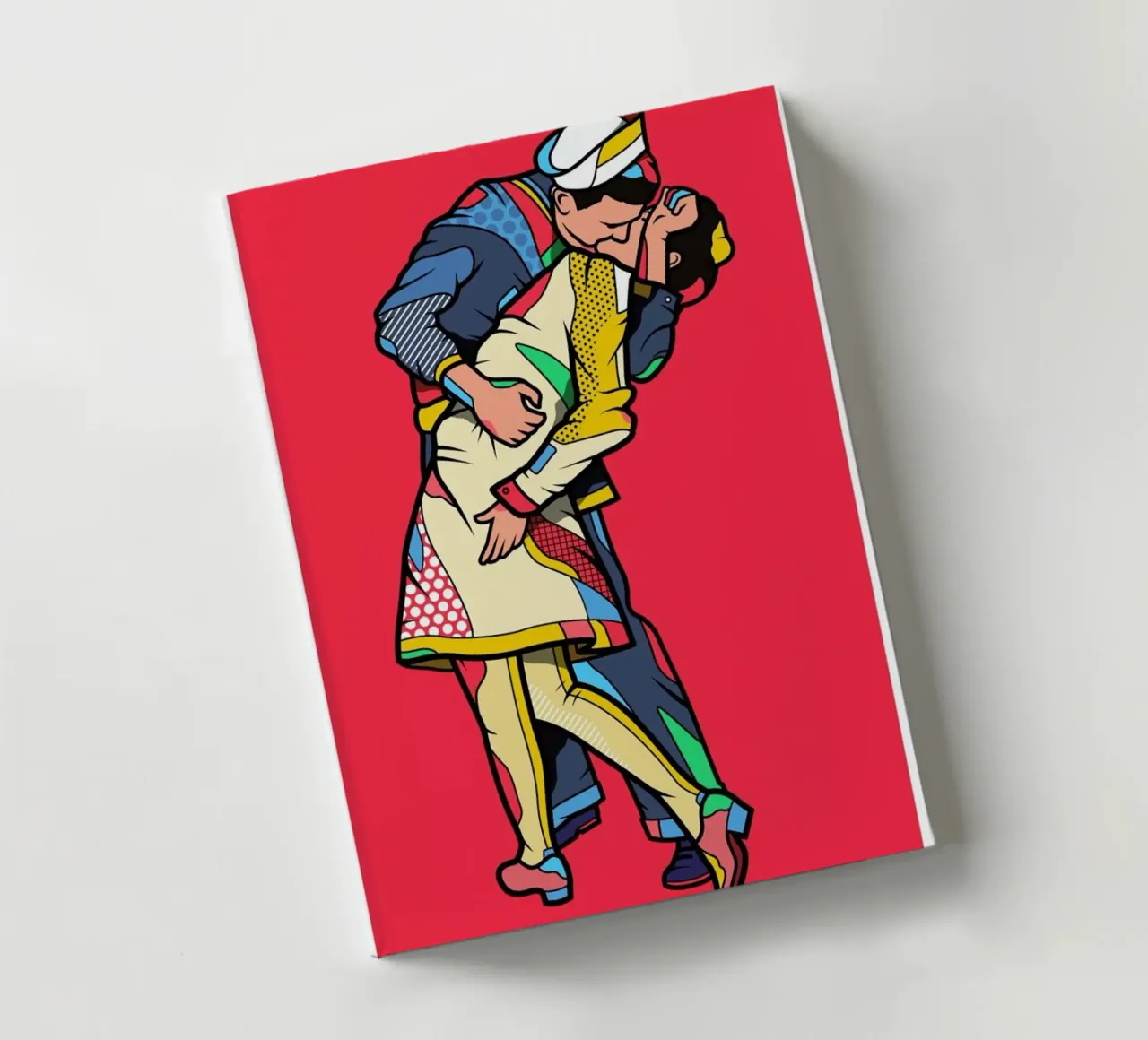 Kiss notebook by Van Orton Design