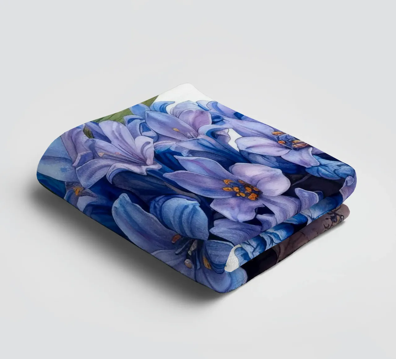 Hyacinth Flower 1 towel by Bold Blooms
