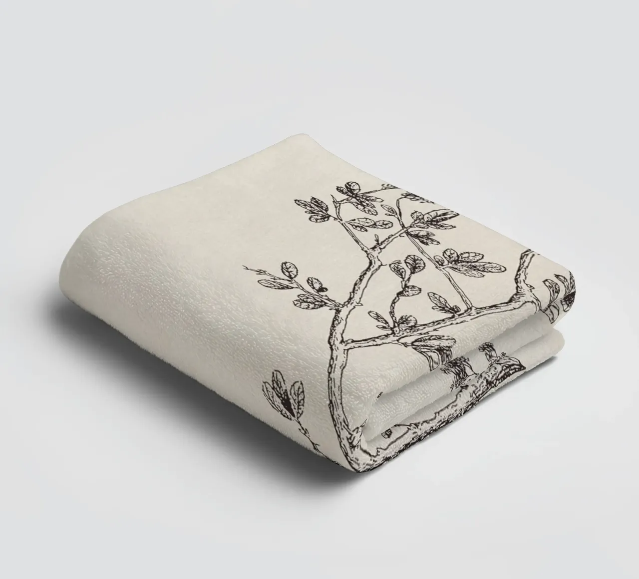 Ceanothus Wildflower Sketch no. 1 asciugamano da bagno da apoloprints