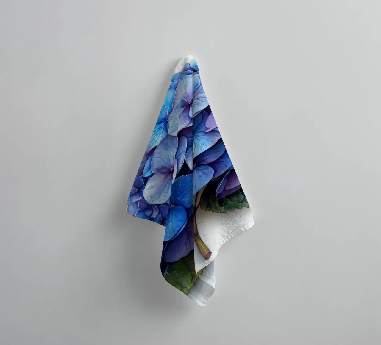 Hydrangea Flower 4 towel by Bold Blooms