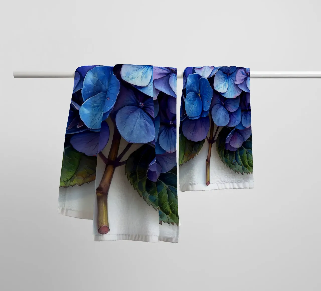 Hydrangea Flower 4 towel by Bold Blooms