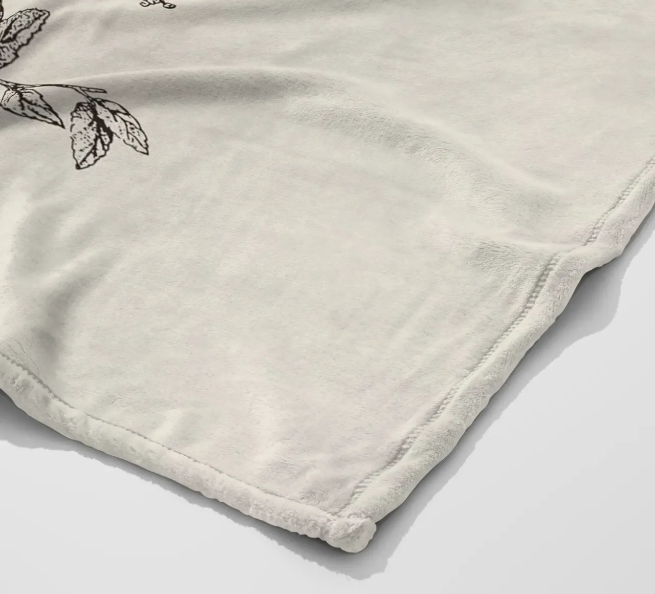 Ceanothus Wildflower Sketch no. 2 coperta in pile da apoloprints