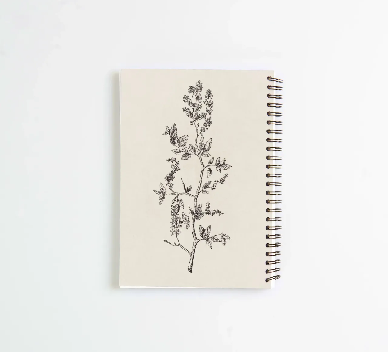 Ceanothus Wildflower Sketch no. 2 spiral notebook by apoloprints