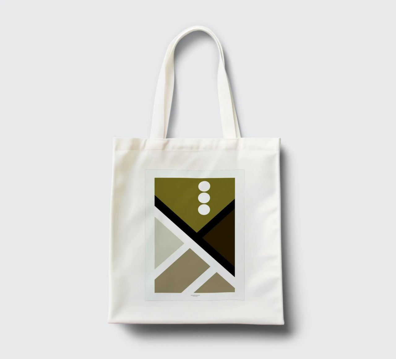 Colour Block II borsa in juta da Nordic Creators