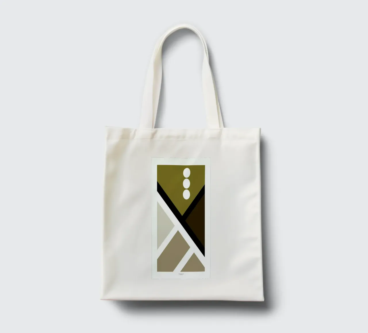 Colour Block II borsa in juta da Nordic Creators