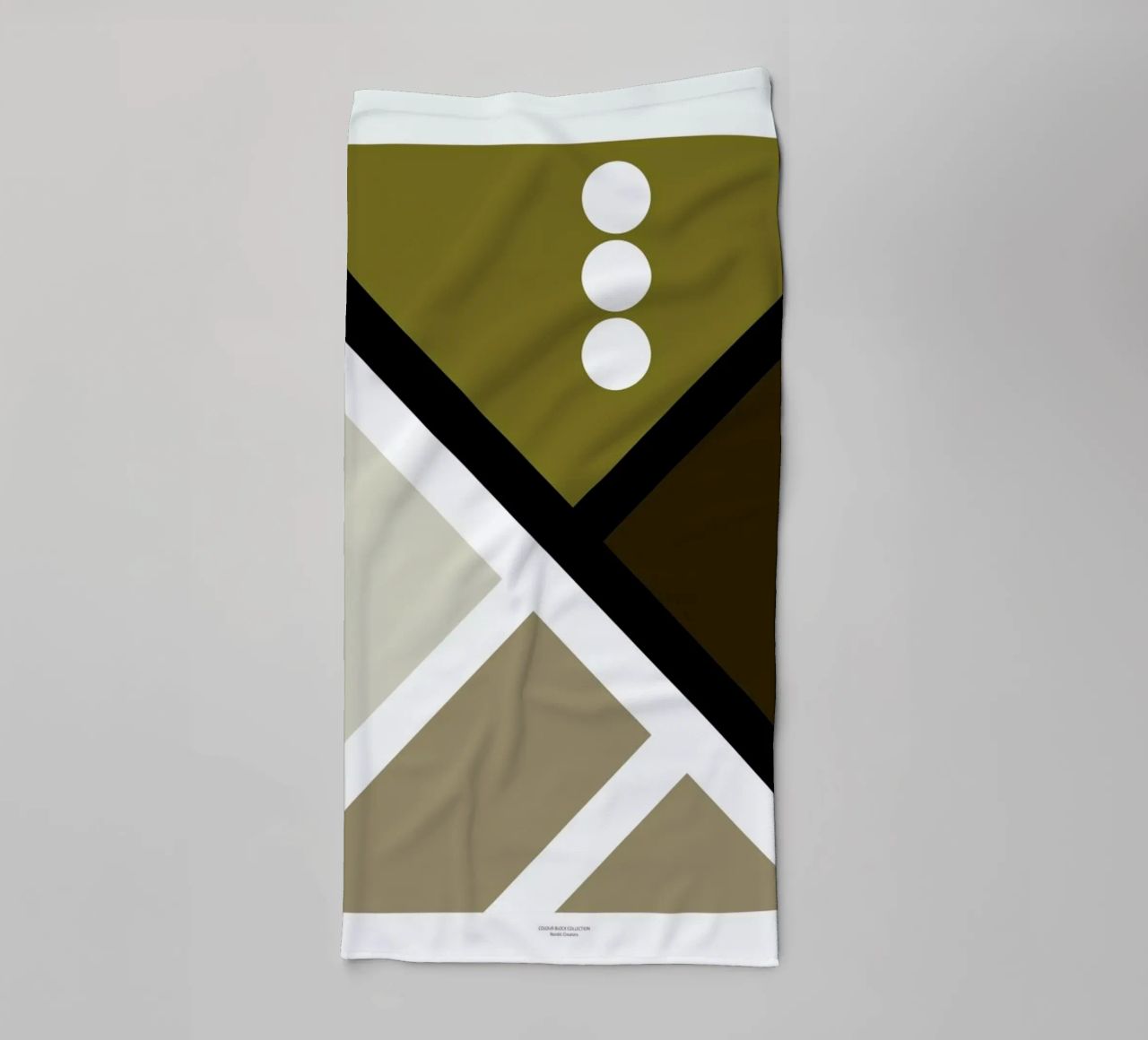 Colour Block II towel by Nordic Creators