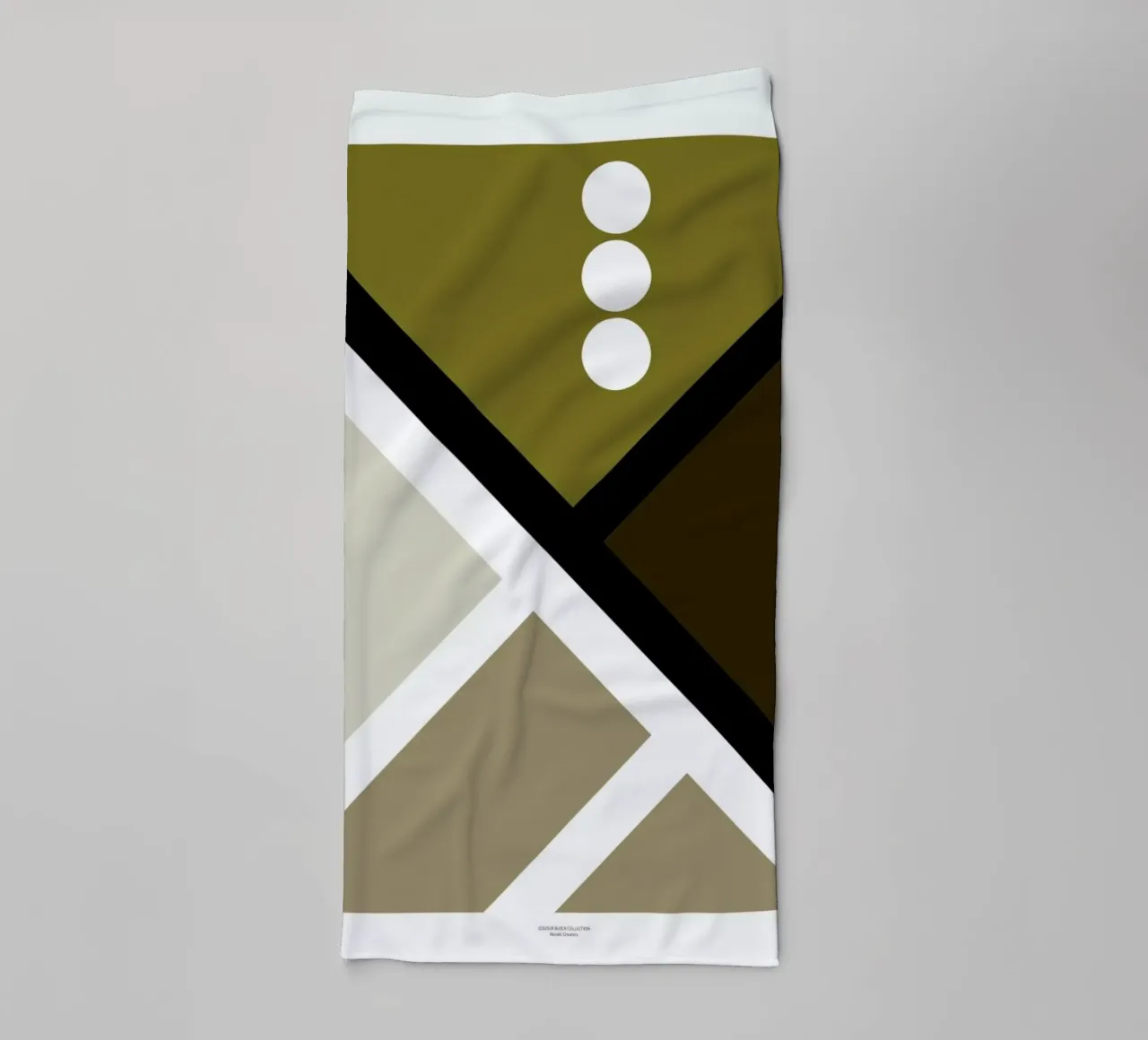 Colour Block II badhanddoek van Nordic Creators