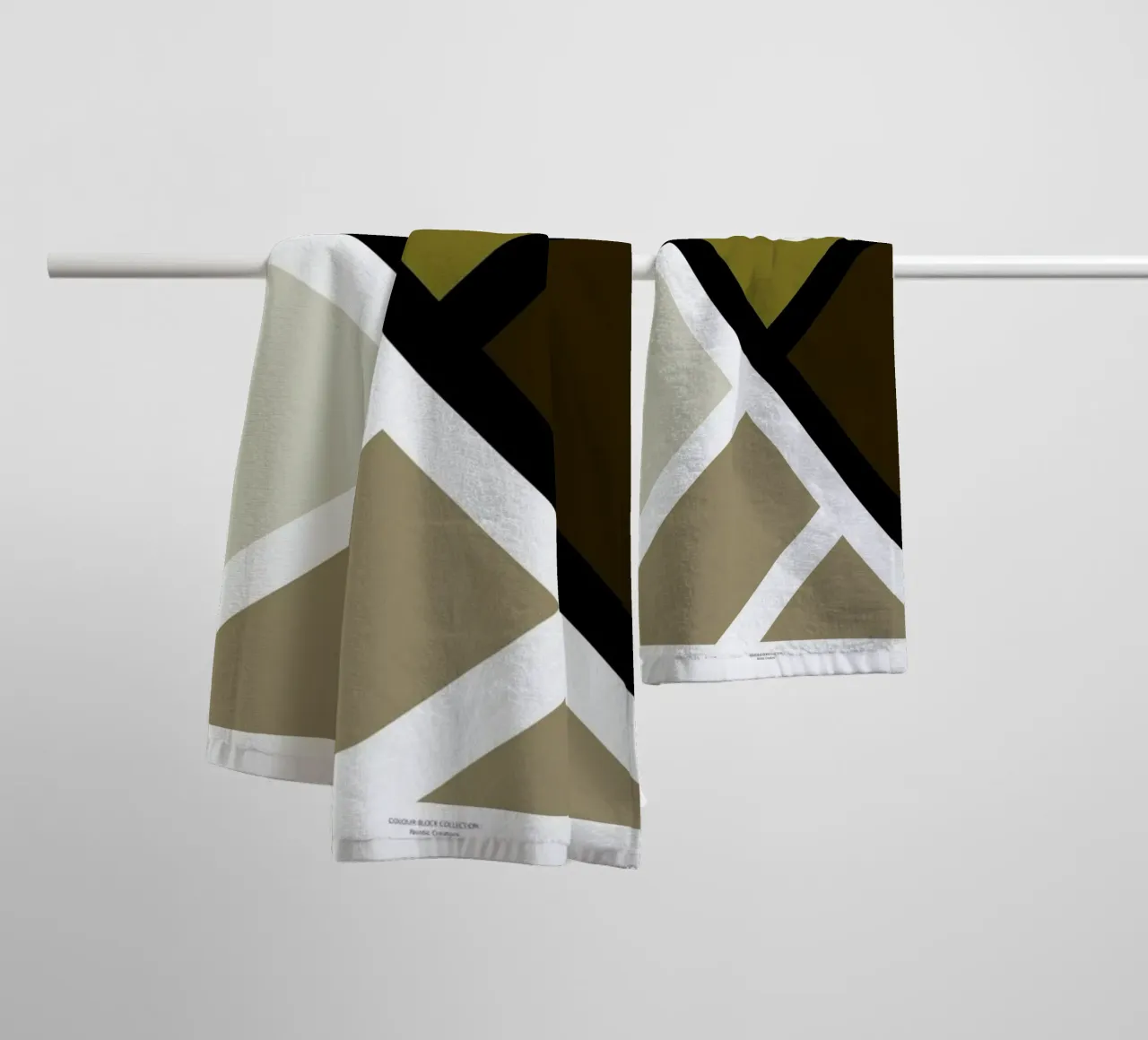 Colour Block II asciugamano da bagno da Nordic Creators