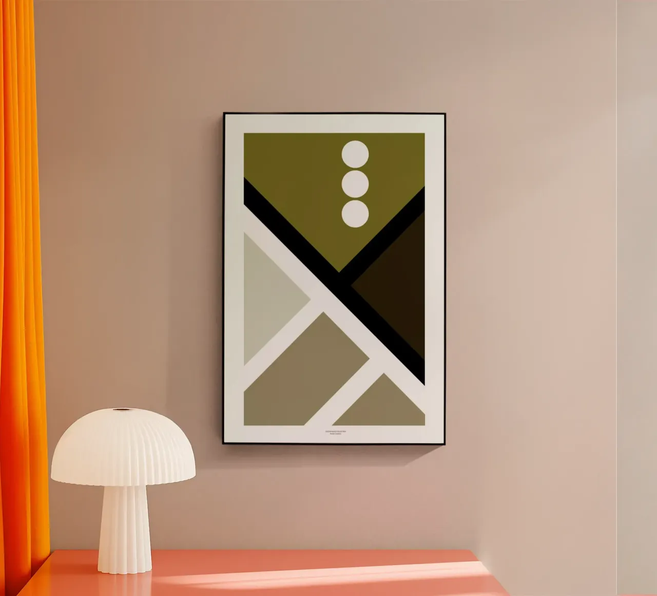 Colour Block II Acryl-Glas von Nordic Creators