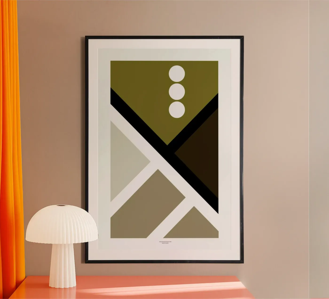 Colour Block II poster by Nordic Creators