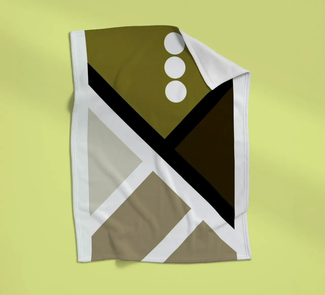 Colour Block II fleecedeken van Nordic Creators