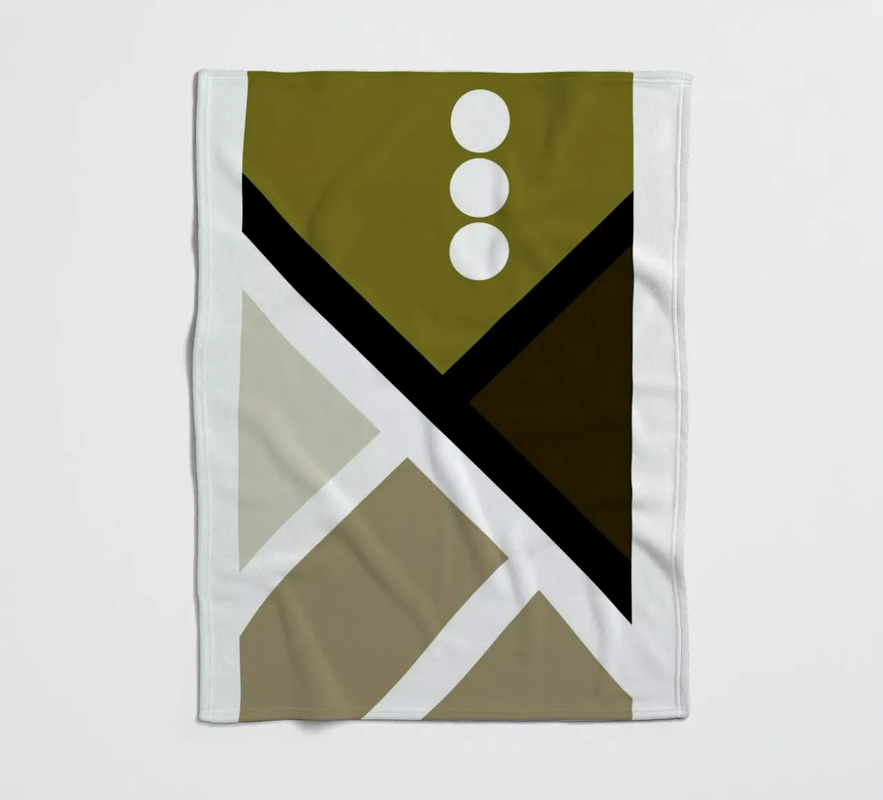 Colour Block II fleecedeken van Nordic Creators