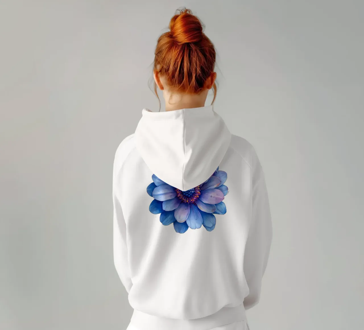 Fiore della pianta di ghiaccio 2 felpa con cappuccio da Bold Blooms