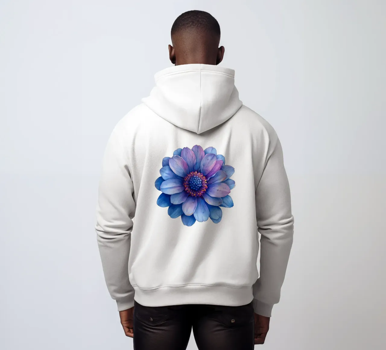 Fiore della pianta di ghiaccio 2 felpa con cappuccio da Bold Blooms
