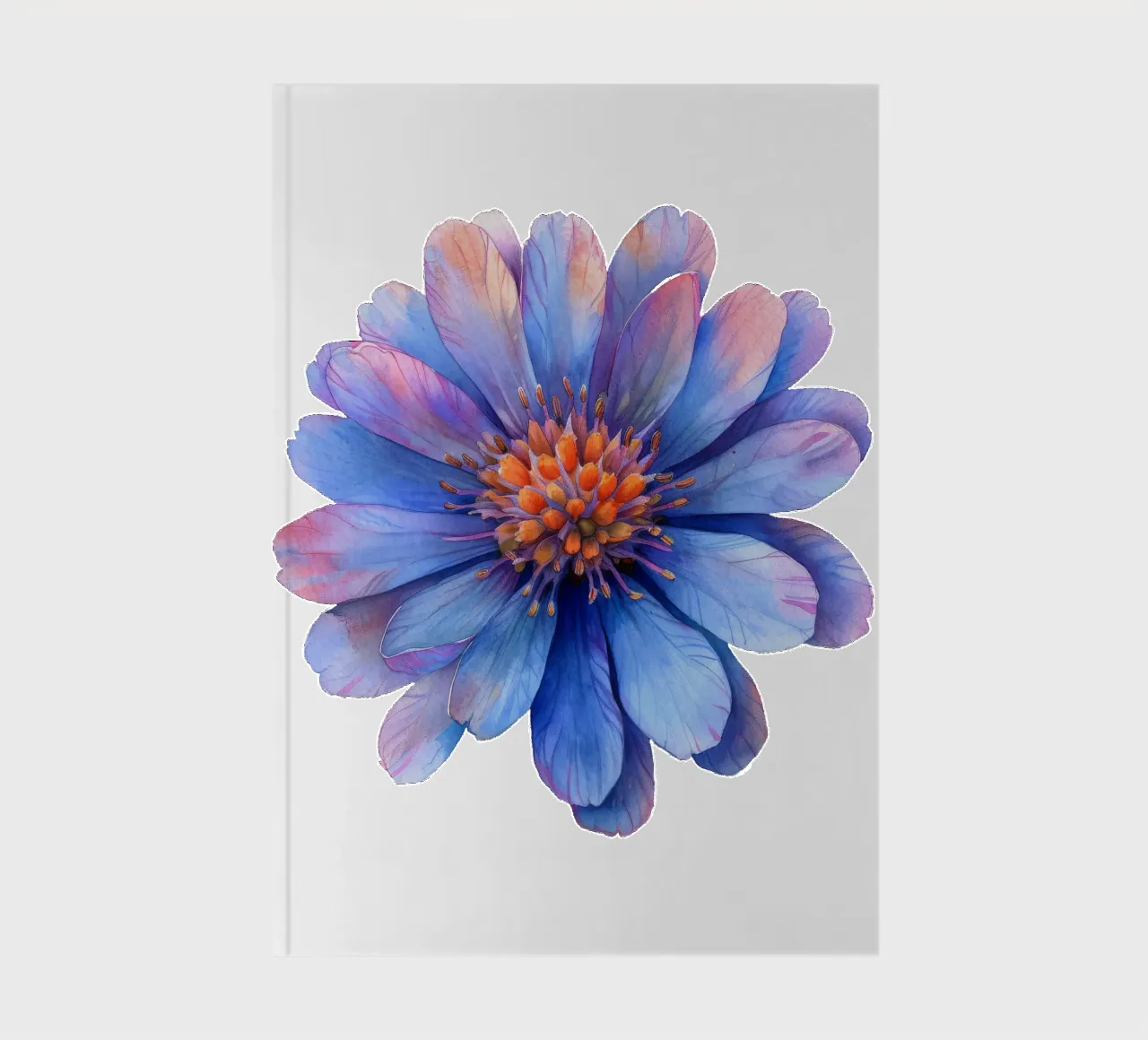 Ice Plant Flower 3 notebook by Bold Blooms