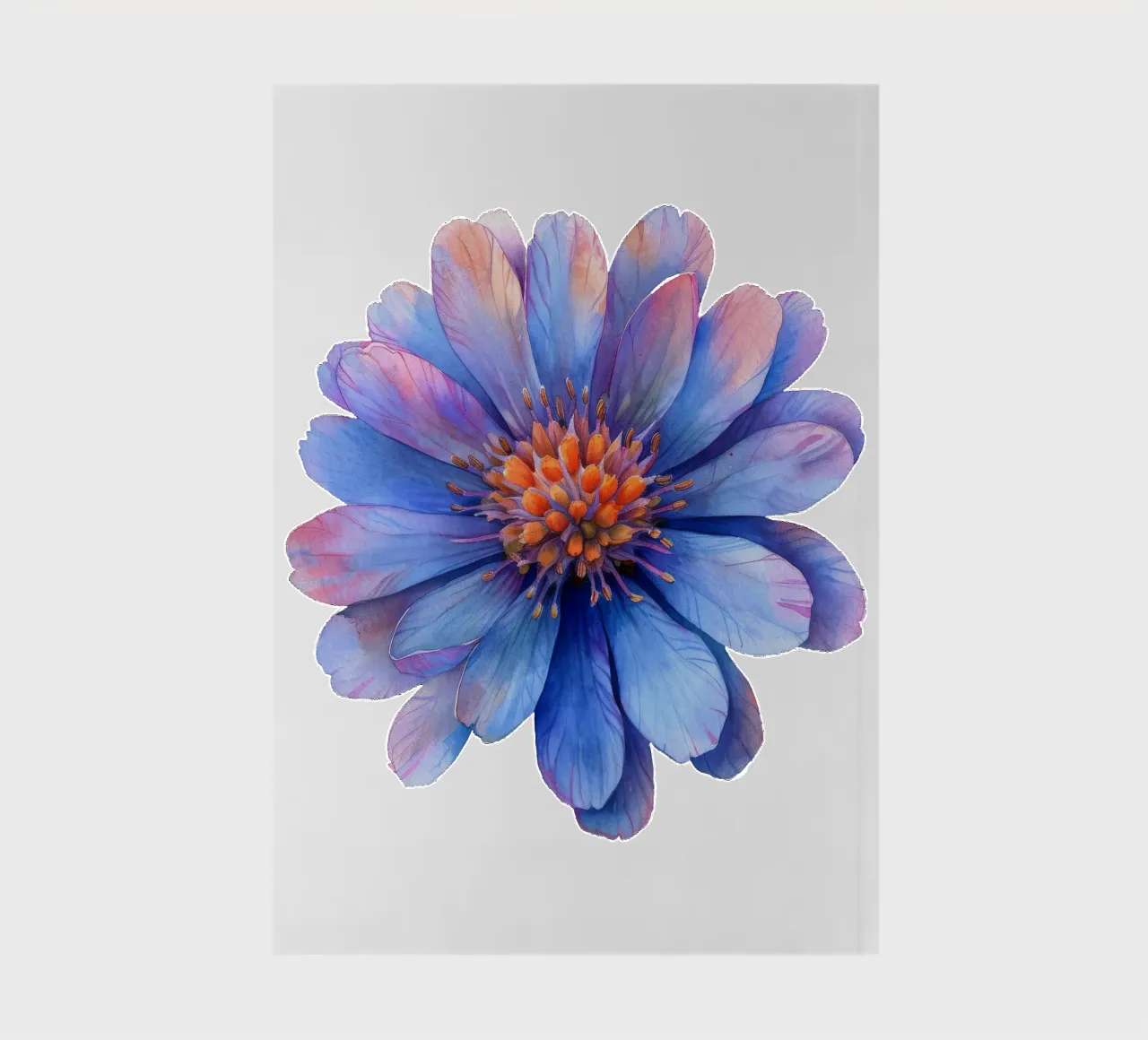 Ice Plant Flower 3 notebook by Bold Blooms