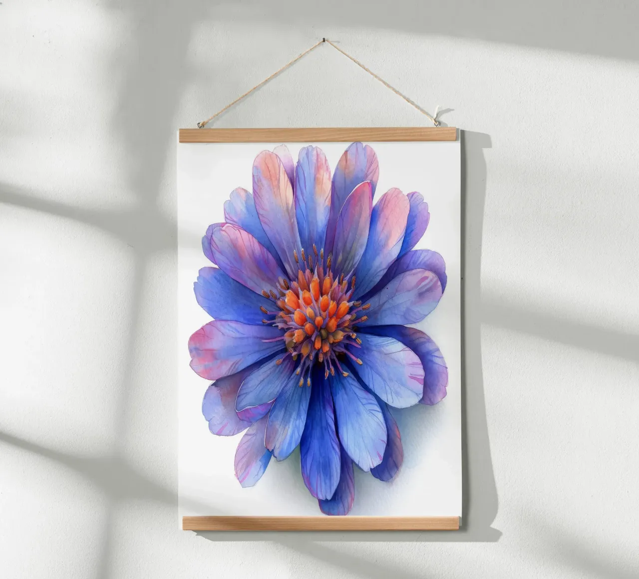 Ice Plant Flower 3 hahnemühle by Bold Blooms