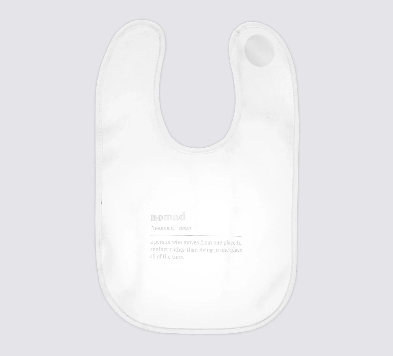 nomad (white text) bavaglino da pilotpegasus