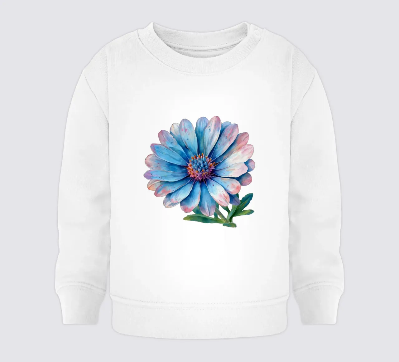 Fiore della pianta di ghiaccio 4 felpa neonato da Bold Blooms