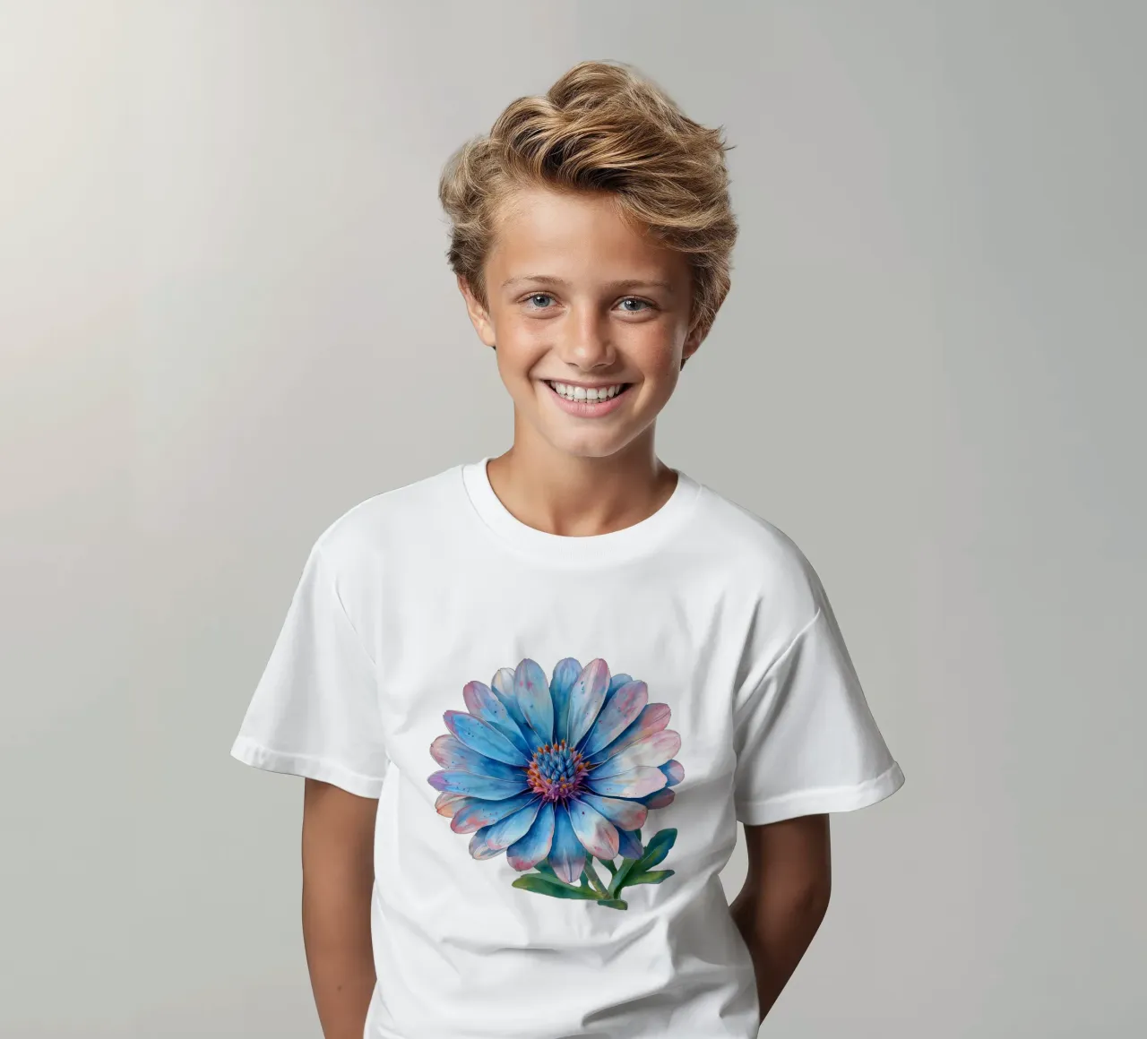 Fiore della pianta di ghiaccio 4 t-shirt bambini da Bold Blooms