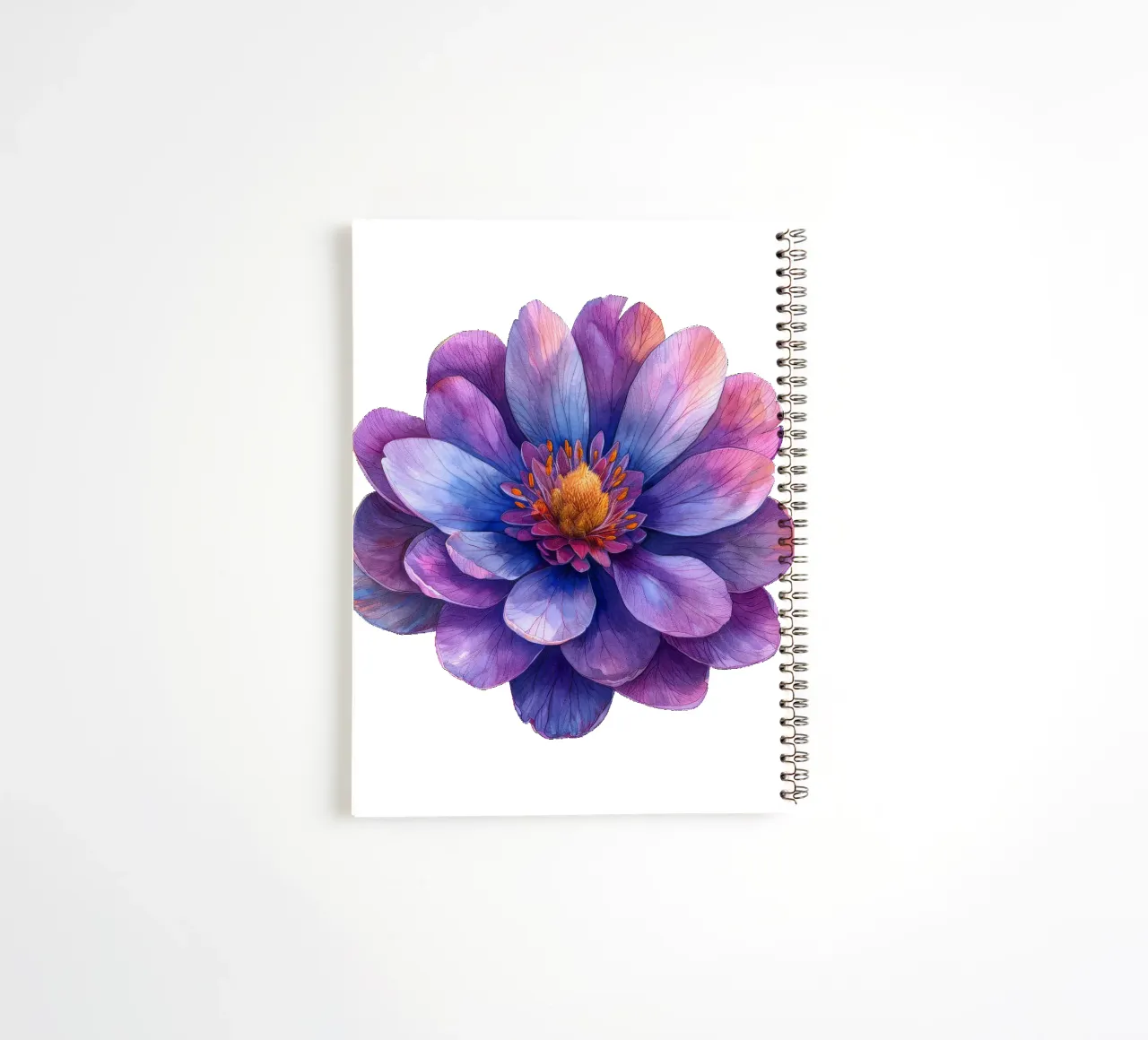 Fiore della pianta di ghiaccio 1 diario ad anelli da Bold Blooms