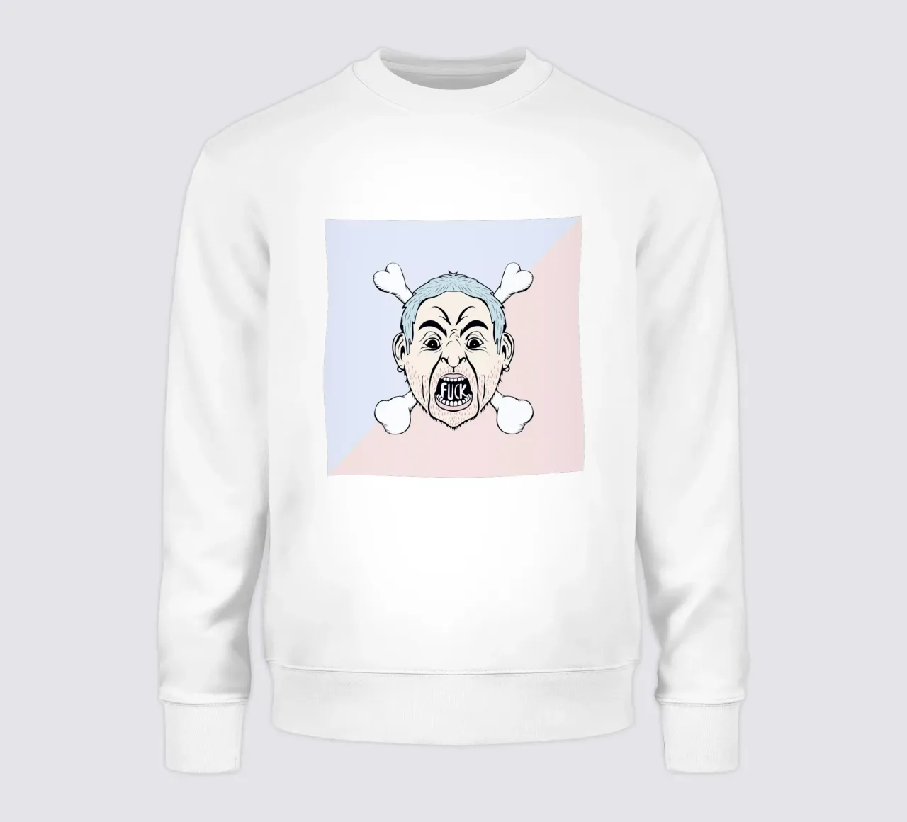 Fxxk sweatshirt van Ruei