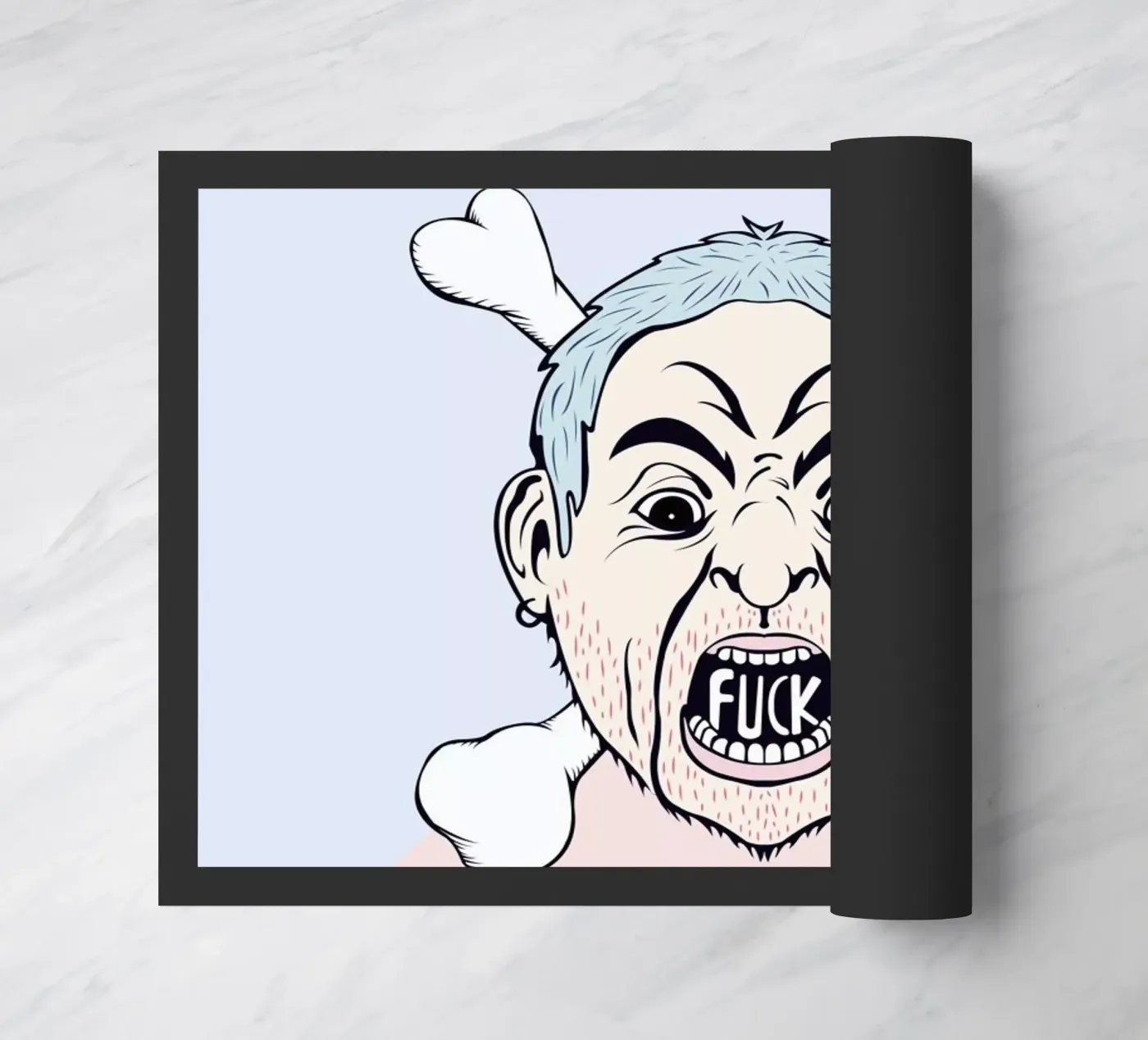 Fxxk Fußmatte von Ruei
