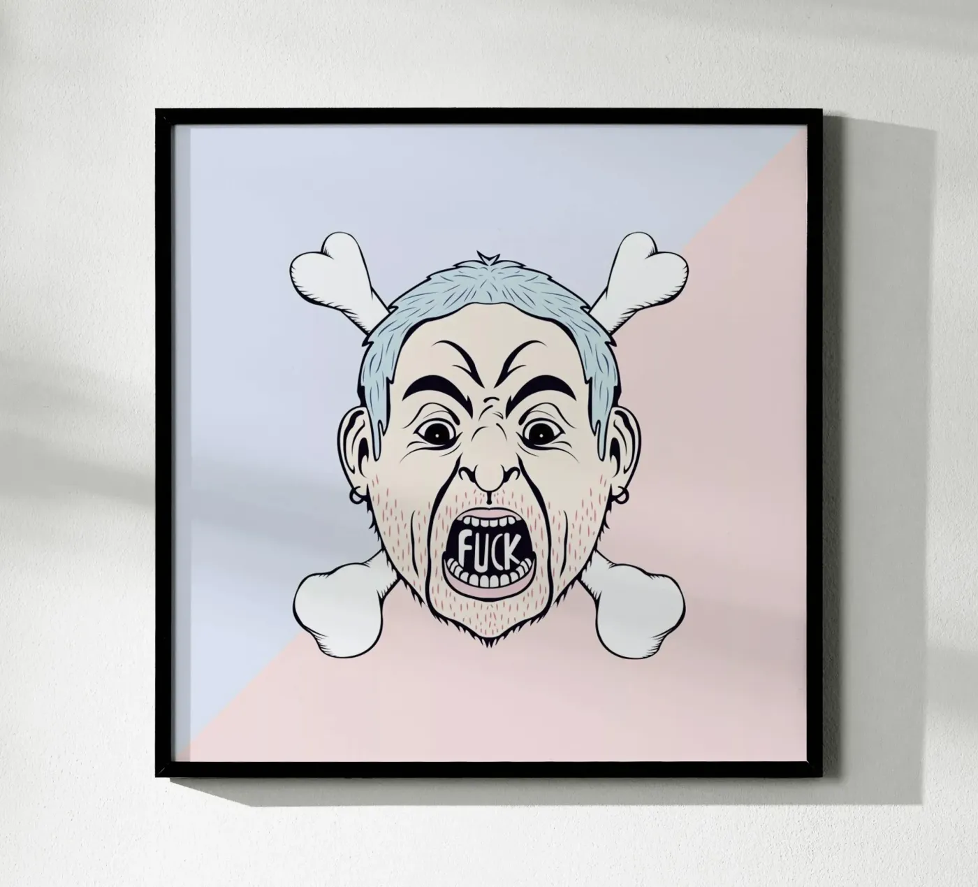 Fxxk poster van Ruei