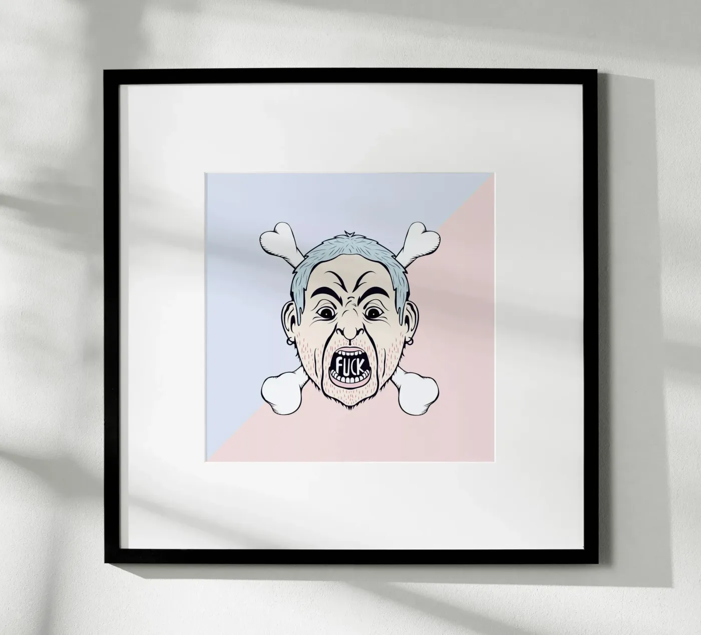 Fxxk poster van Ruei
