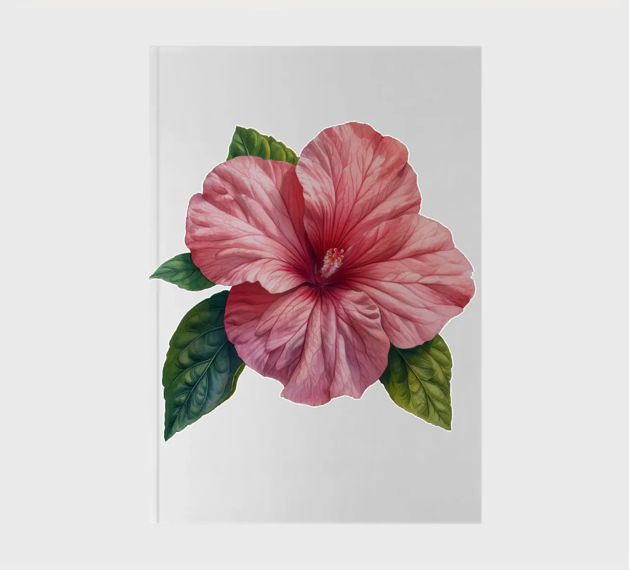Impatiens Flower 3 notebook by Bold Blooms