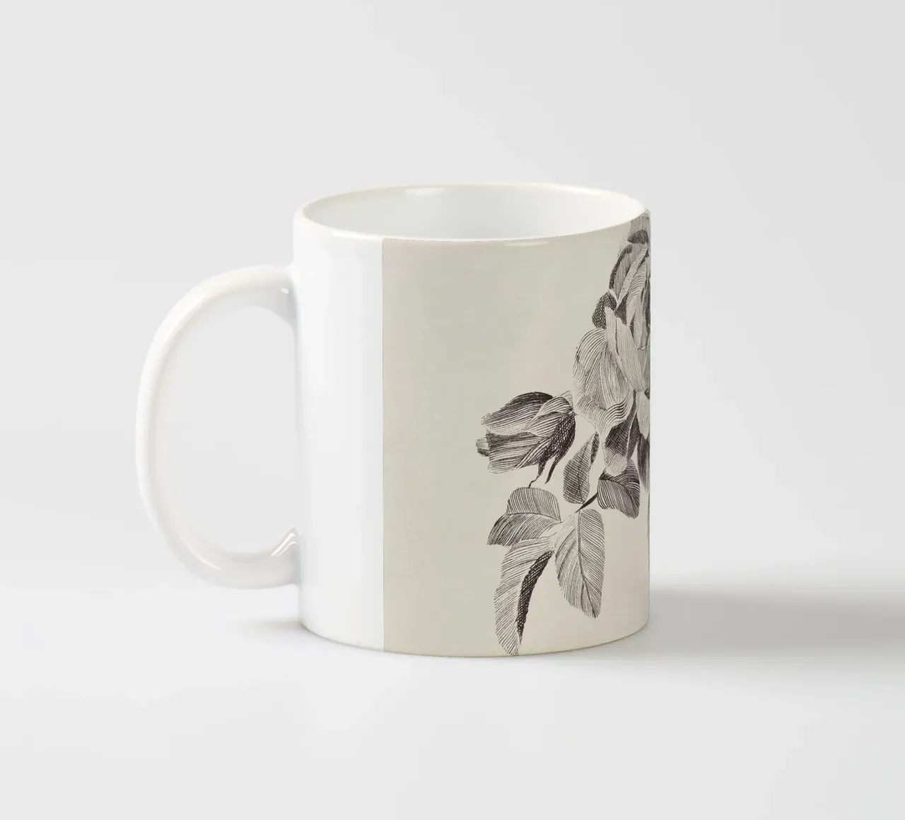 Roses Sketch no. 2 tazza in ceramica da apoloprints