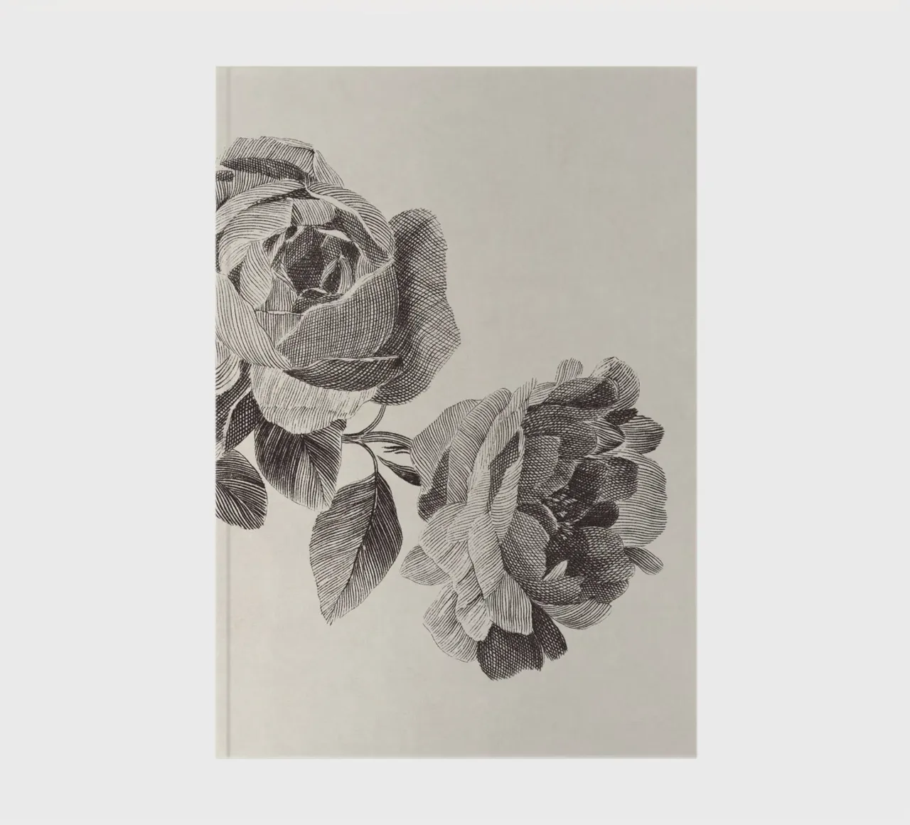 Roses Sketch no. 2 notebook by apoloprints