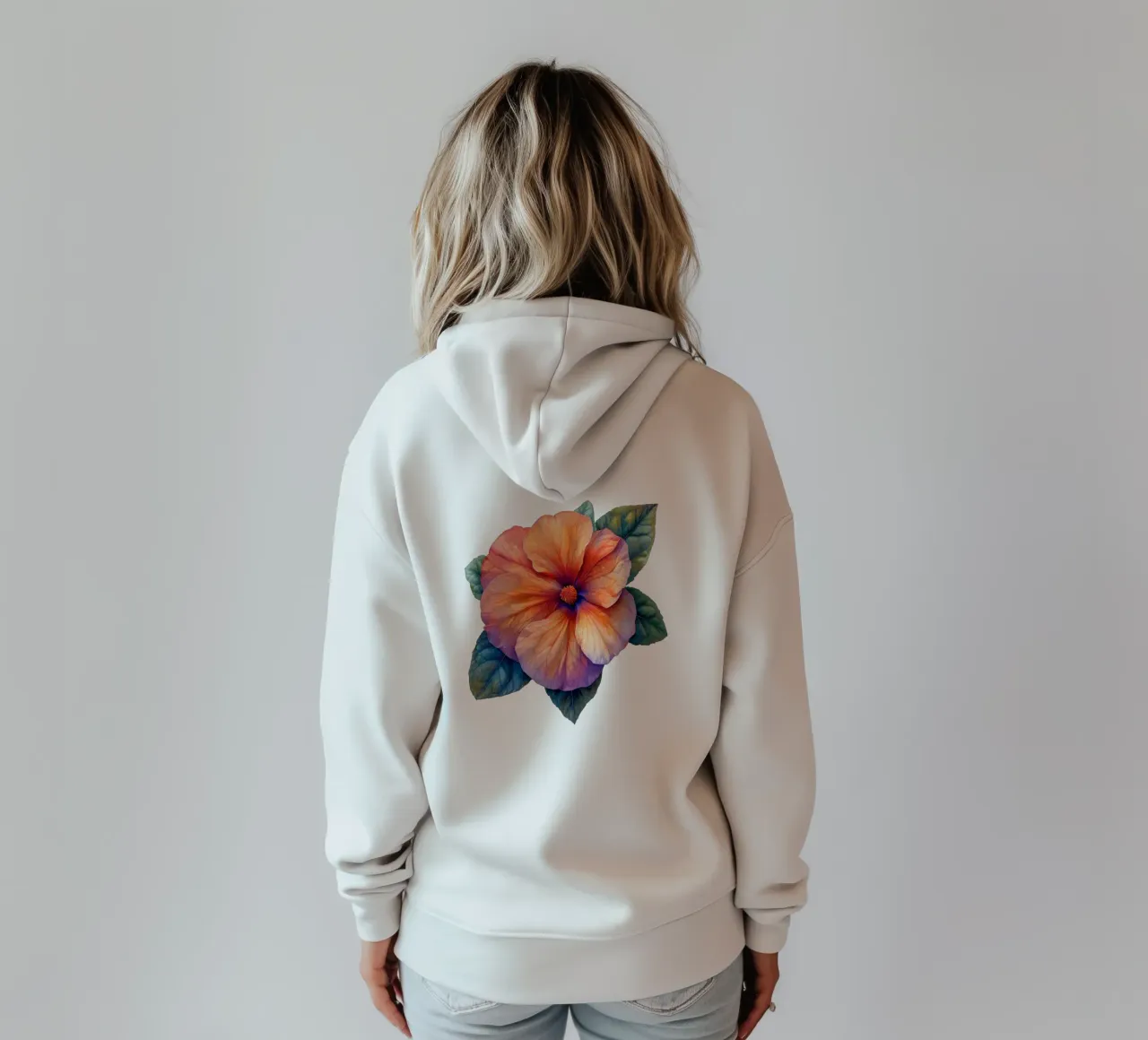 Fiore di Impatiens 4 felpa con cappuccio da Bold Blooms