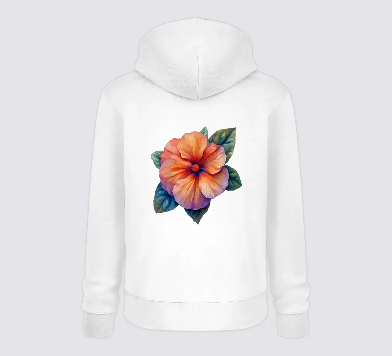 Fiore di Impatiens 4 felpa con cappuccio da Bold Blooms