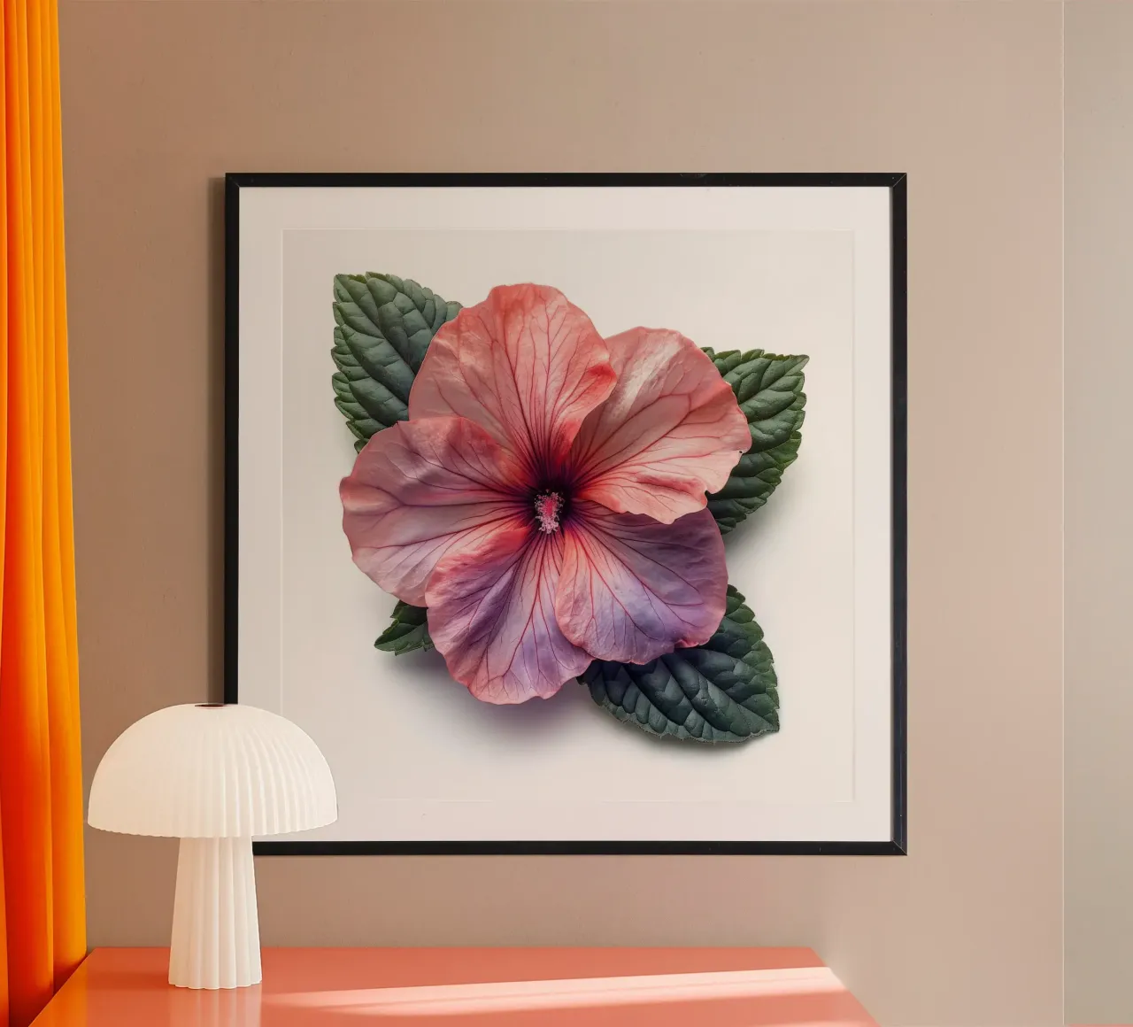 Fiore di Impatiens 1 poster con telaio in plastica da Bold Blooms
