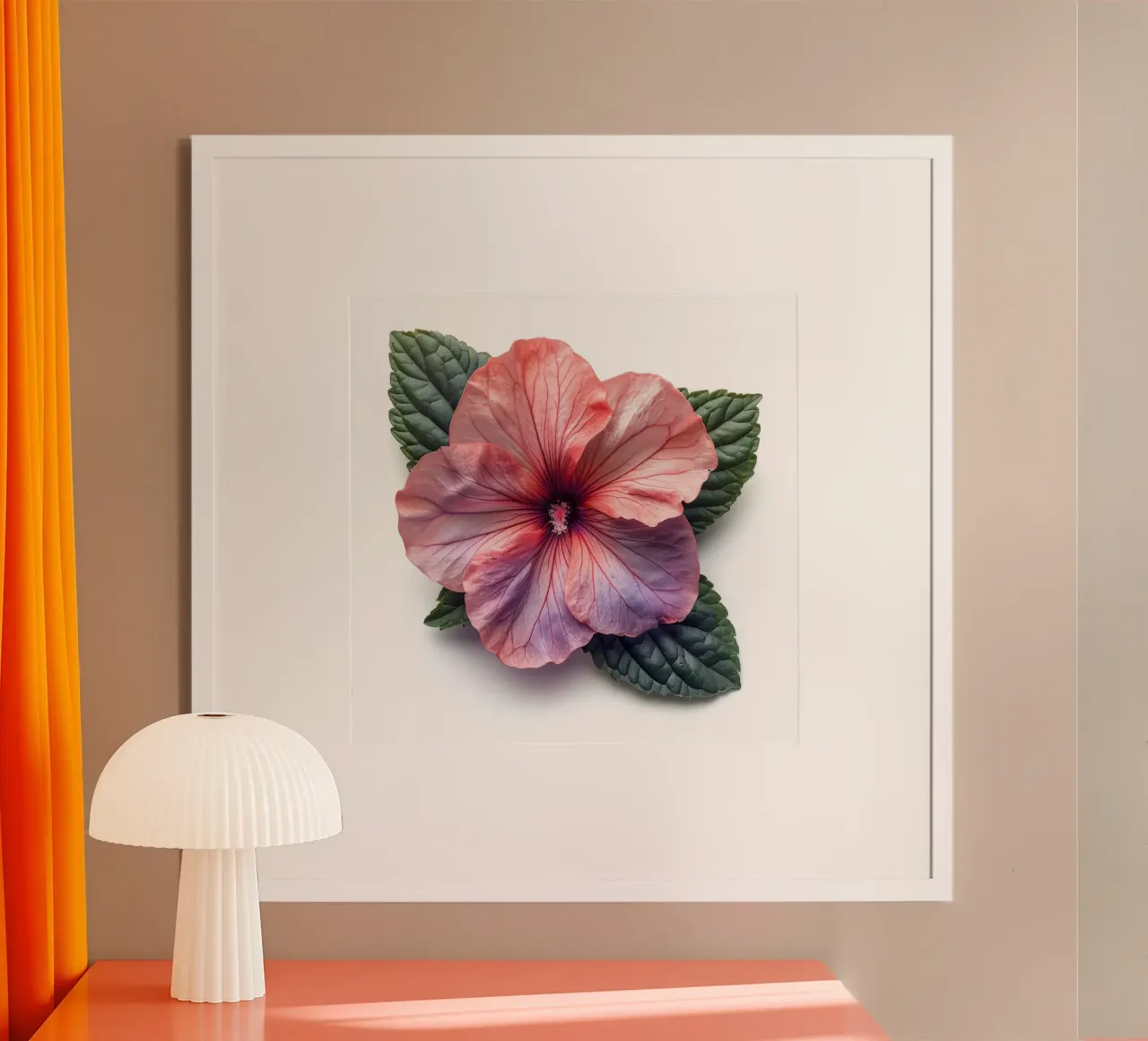 Fiore di Impatiens 1 poster con telaio in plastica da Bold Blooms