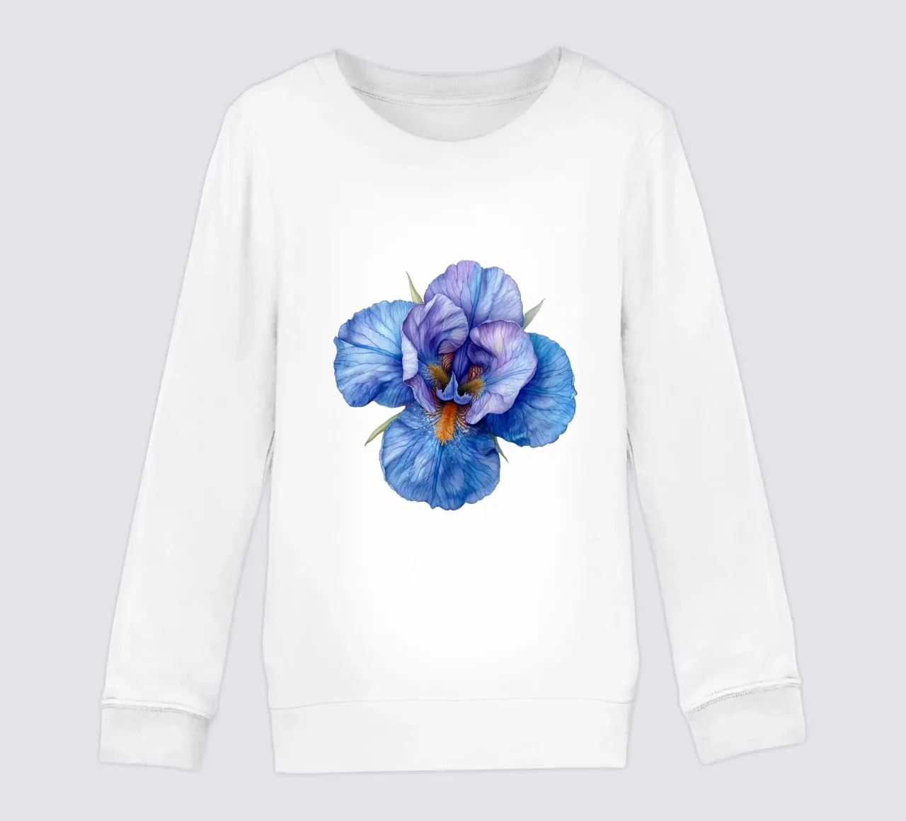 Fiore di iris 2 felpa bambino da Bold Blooms