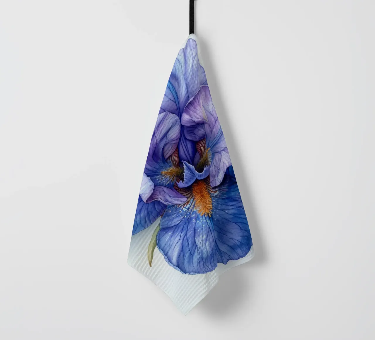 Fiore di iris 2 canovaccio da cucina da Bold Blooms