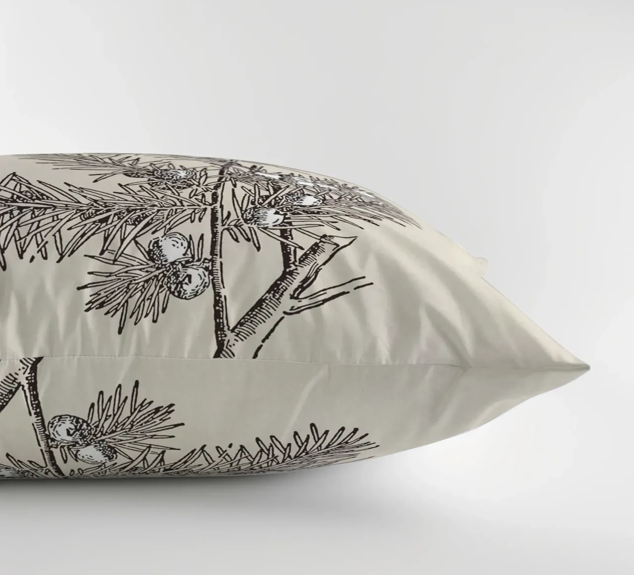 Juniper Branch Sketch no. 2 cuscino da apoloprints