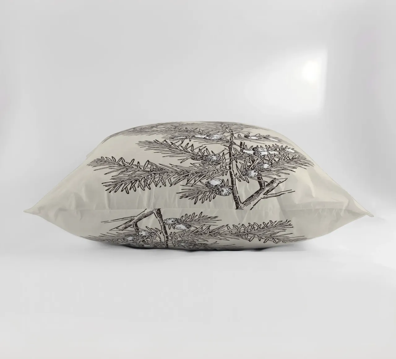 Juniper Branch Sketch no. 2 cuscino da apoloprints