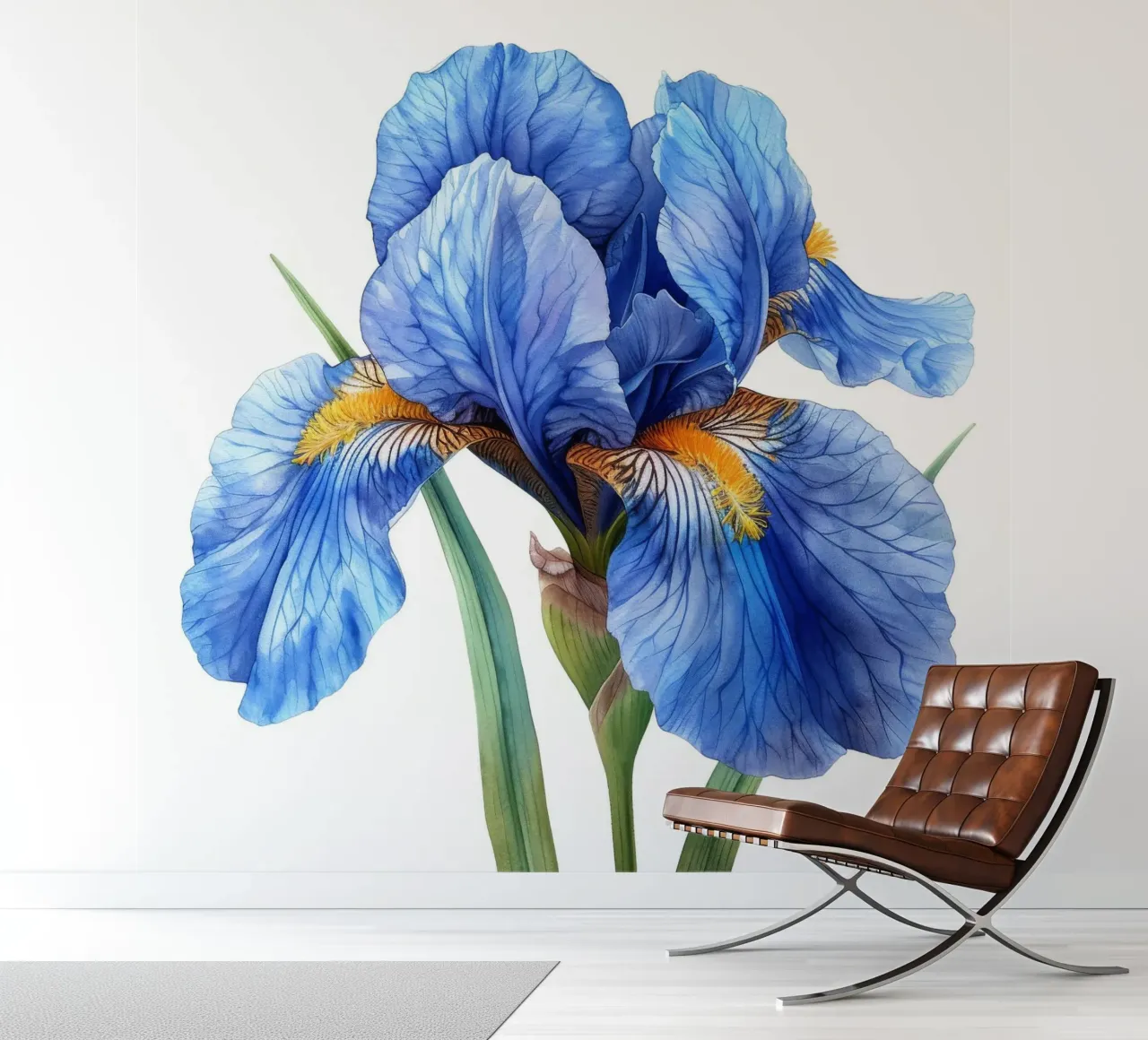 Iris Flower 4 photo wallpaper by Bold Blooms