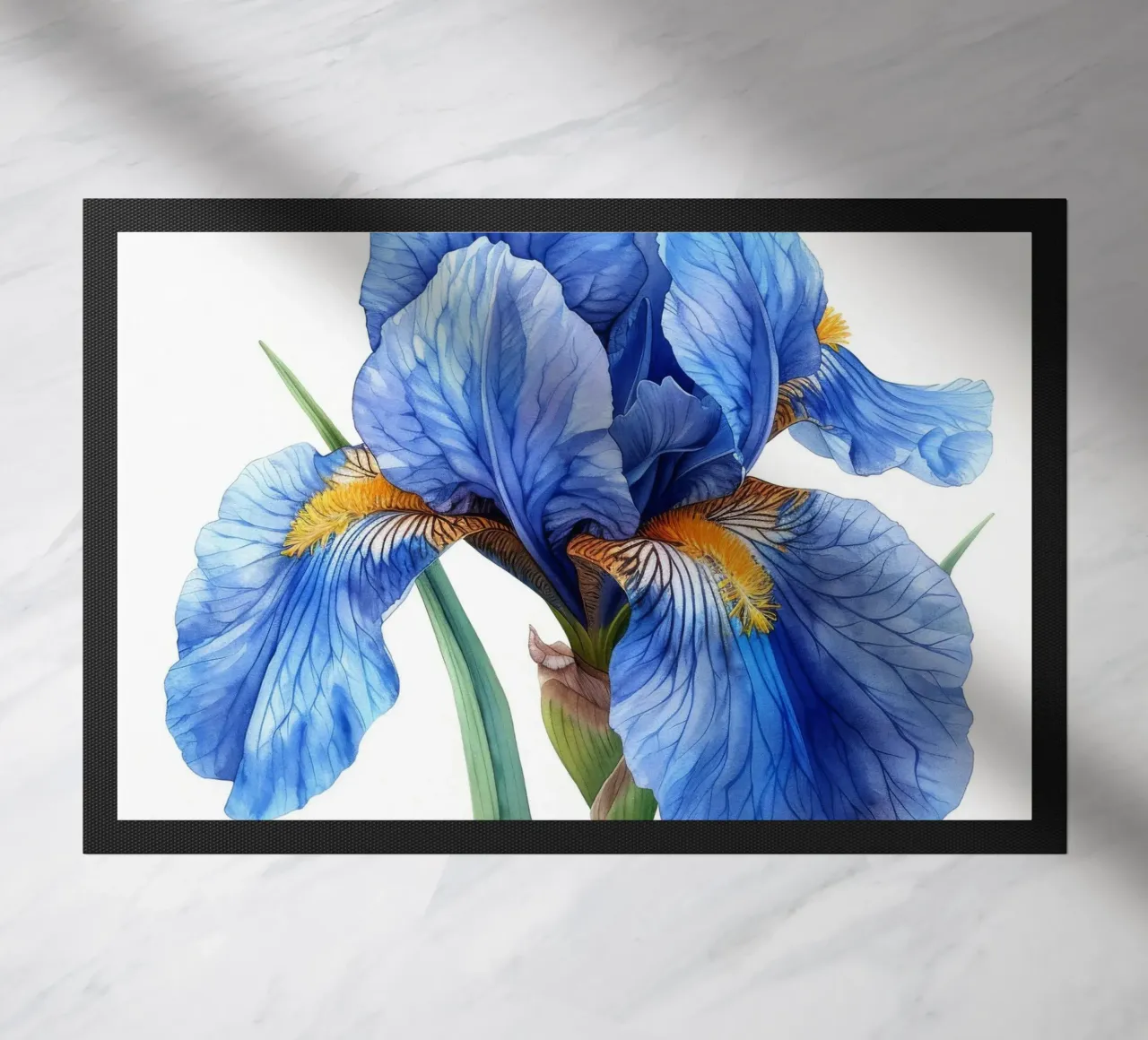 Fiore di iris 4 zerbino da Bold Blooms