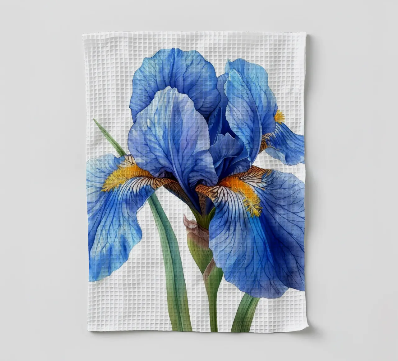 Irisblüte 4 Geschirrtuch von Bold Blooms
