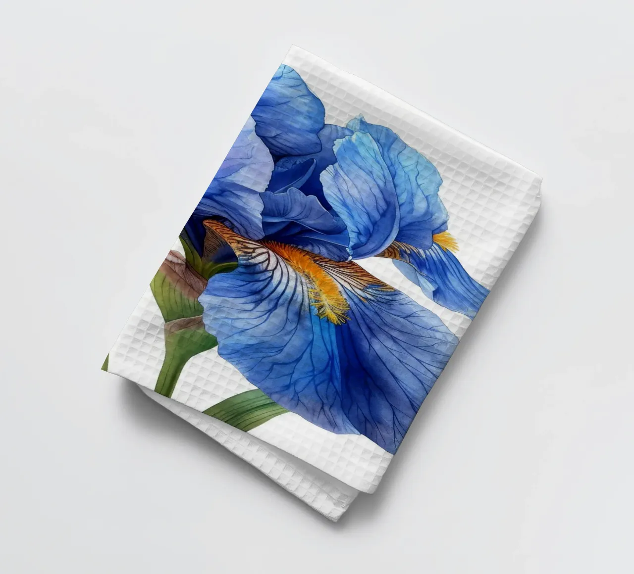 Irisblüte 4 Geschirrtuch von Bold Blooms
