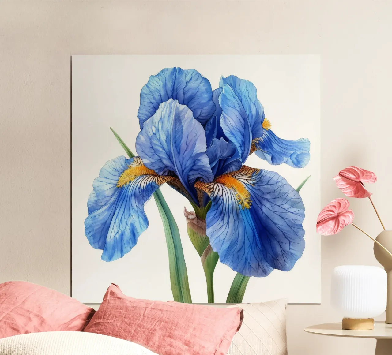 Fiore di iris 4 carta hahnemühle da Bold Blooms