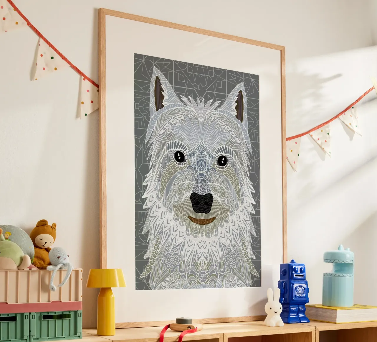 Westie poster da Angelika Parker
